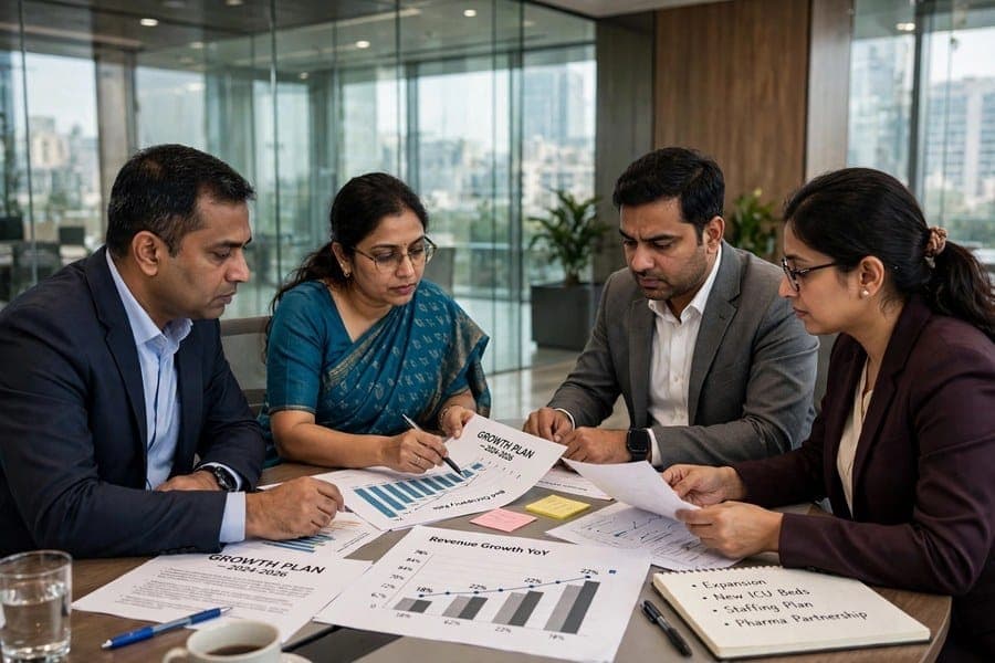 Leadership at desk — who runs what